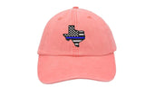 Embroidery Cap with state Texas shape