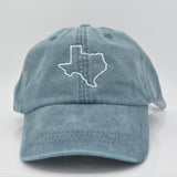 Texas State Outline Dad Hat
