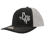 Texas State Typography Richardson Cap Embroidered