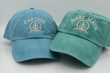 Captain, First Mate Hat With CUSTOM name