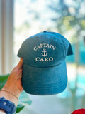 custom embroidery captain hat