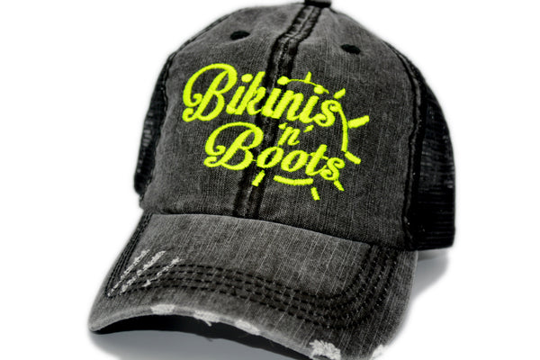 Bikini Boots Trucker Hat