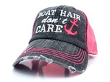 Boat Hair Don't Care Trucker Hat