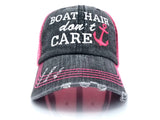 Boat Hair Don't Care Trucker Hat