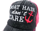 Boat Hair Don't Care Trucker Hat