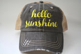 Hello Sunshine Trucker Hat