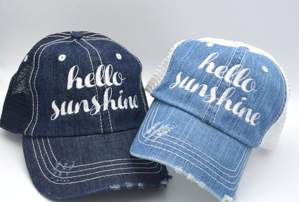 Hello Sunshine Trucker Hat